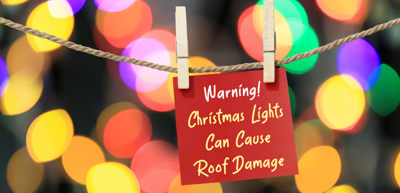 Christmas Lights Can Damage Your Roof Whirlwind Roofing